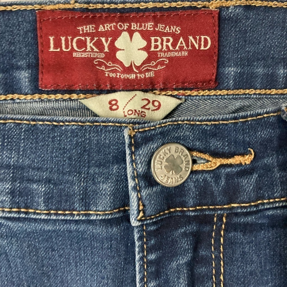 Lucky Brand Women’s Size 8/29 Long‎ Sofia Straight Leg Jeans